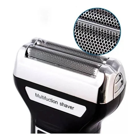 Barbeador Aparador Depilador Elétrico 3 Em 1 Kemei