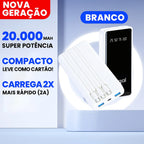 Power Bank 20.000mAh com Display Digital LED
