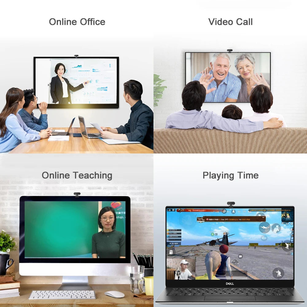 Webcam USB Full HD 1080P