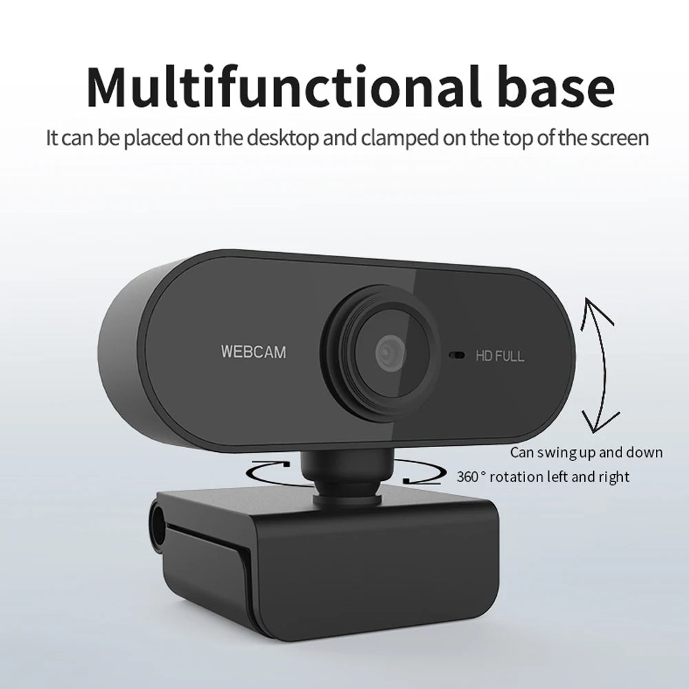 Webcam USB Full HD 1080P
