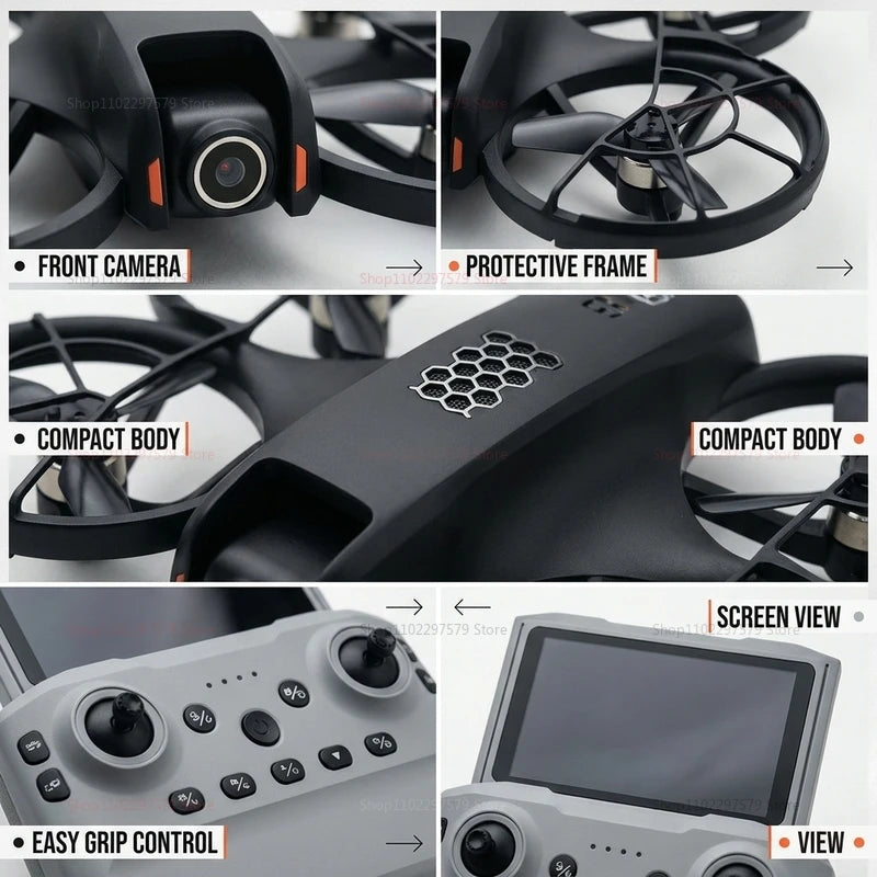 Drone M5 Brushless com Câmera e Voo Inteligente