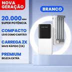 Power Bank 20.000mAh com Display Digital LED