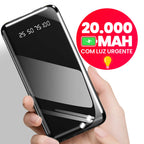 Power Bank 20.000mAh com Display Digital LED