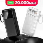 Power Bank 20000mAh Carregador Portátil