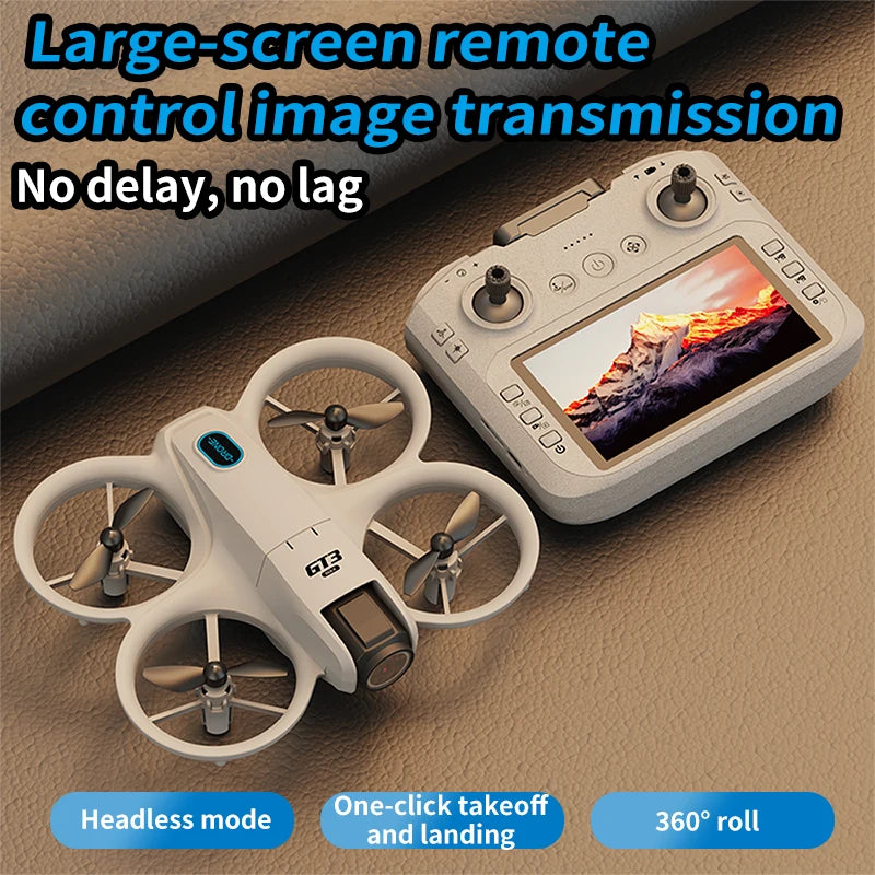 Drone com Câmera HD –  Gimbal de 2 Eixos e Desvio Inteligente