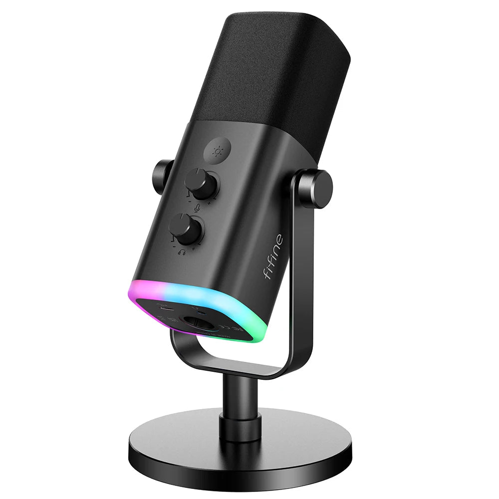 Microfone AM8 – RGB para Games, Streaming e Gravação