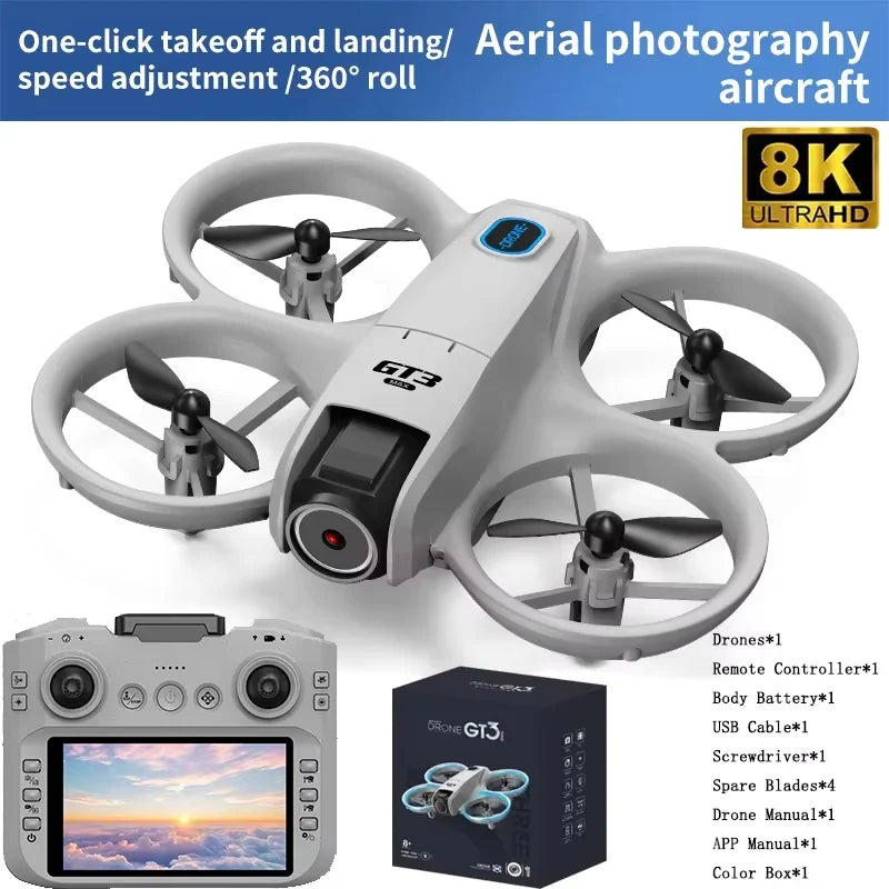 Drone com Câmera HD –  Gimbal de 2 Eixos e Desvio Inteligente