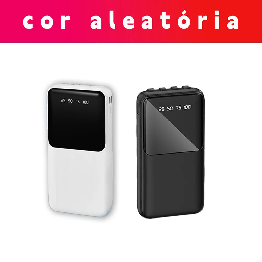 Power Bank 20.000mAh com Display Digital LED