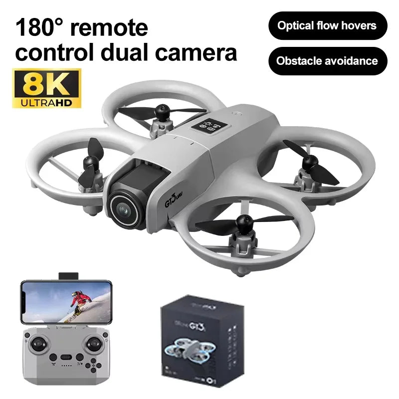 Drone com Câmera HD –  Gimbal de 2 Eixos e Desvio Inteligente