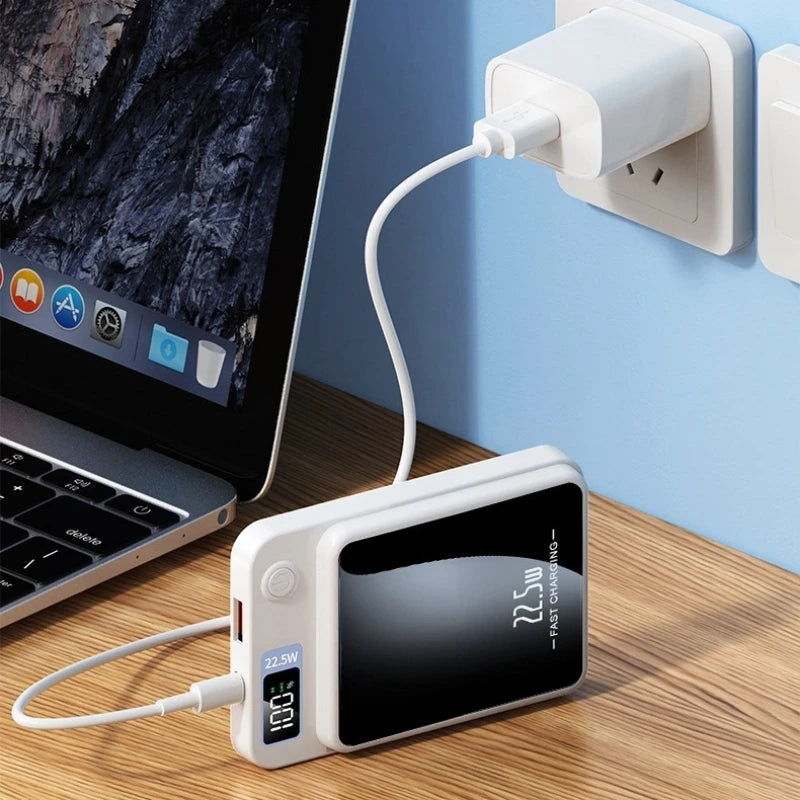 Power Bank Magnético 10000mAh Digital – por Indução